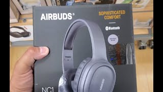 REVIEW MARSHALLS Airbuds NC1 Noise Cancelling Bluetooth Wireless Headphones  1899 [upl. by Anel755]