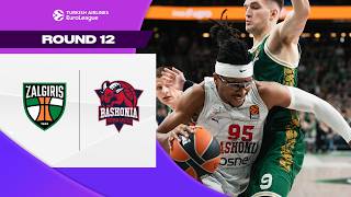 Stunning Comeback From 16 to Victory  Zalgiris  Baskonia  BASKETBALL HIGHLIGHTS R12 202425 [upl. by Pelaga]