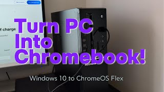 I turned an old computer into a Chromebook You can too over40s over50 over60 chromebook [upl. by Kai]