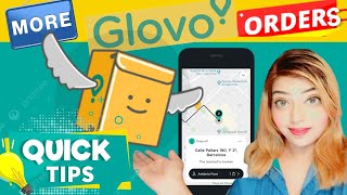 How to get more orders in Glovo Delivery Portugal  Make Money with Glovo Courier  Glovo App Use [upl. by Quickman450]