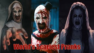 Worlds Scariest Pranks  Top 10 Top Scare Prank In The World [upl. by Orlov]