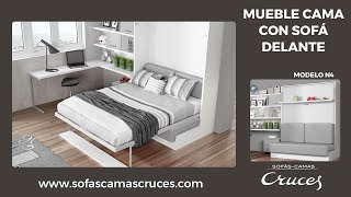 Mueble cama sofá delante [upl. by Lirret629]