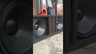 Aerons India 1800 watt bass testing trending [upl. by Neri]