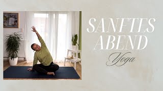 Sanftes Abend Yoga  Körper mobilisieren  8 Minuten [upl. by Weed280]