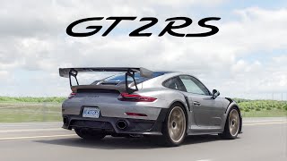 2018 Porsche 911 GT2 RS Review  The 2nd Fastest Car In The World [upl. by Skiest]