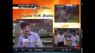 Brother Anil Kumar with Prophet TB Joshua [upl. by Hadias]