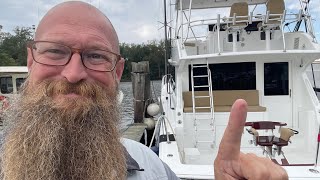 Walkthrough of a 2000 Viking 50 SPORTFISH [upl. by Atiluap754]