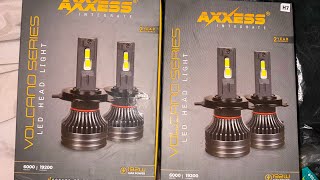 AXXESS INTEGRATE LED HEADLIGHT REVIEW 192W 19200LM car altroz cardecor ledlights upgrade night [upl. by Werby]