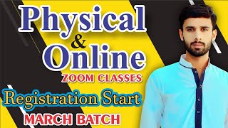 March Batch Registration Start  Physical and Online Classes [upl. by Elpmet]