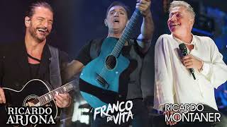 Ricardo Arjona Ricardo Montaner y Franco de Vita Clásicos Románticos de Tres Leyendas [upl. by Varini]