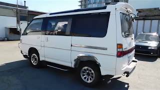 1994 Mitsubishi Delica L300 Turbo Diesel 4WD 91miles USA Imports [upl. by Nessie]