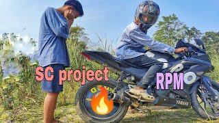 SC Project Exhaust Installation R15 v3 😱🔥🔥 [upl. by Sirap]