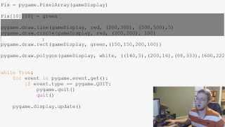 Pygame Python Game Development Tutorial  44  Drawing More Stuff [upl. by Lucias]