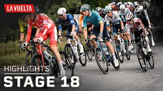 Vuelta a España 2024 Stage 18  EXTENDED HIGHLIGHTS  952024  Cycling on NBC Sports [upl. by Lledroc]