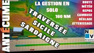 ⛵️Traversée Sicile Sardaigne en solo [upl. by Frederiksen107]