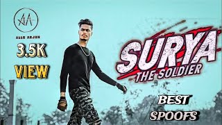 Suriya The Solder Movie spoof In Hindi Dubbed  Allu Arjun  Best Movie Spoof southmovie [upl. by Iretak]