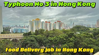 TUFAAN main FOOD DELIVERY Double PAISA  hong kong Food delivery earnings  daily vlog [upl. by Adnohsar]