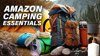 10 LifeSaving Camping Gadgets I Amazon Camping Products [upl. by Arykahs]