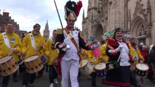 La bande du Carnaval de Dunkerque 2017 [upl. by Nirik]