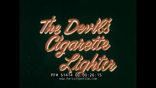 OIL WELL FIRE FIGHTER RED ADAIR PROMOTIONAL FILM quotDEVILS CIGARETTE LIGHTERquot 51414 [upl. by Anatsirhc]