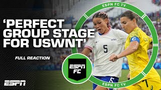 USWNT CONTINUE WINNING STREAK 😤 A perfect group stage  Ali Krieger  ESPN FC [upl. by Anerys]