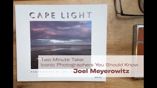 Two Minute Take Joel Meyerowitz  quotCape Lightquot Photobook Flip Through [upl. by Garling]