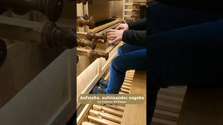 Clemens Bittlinger  Aufstehn aufeinander zugehn  Intro organ music organist [upl. by Bruce]