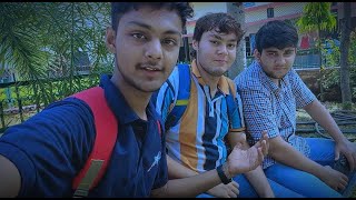 my first day in college firstveido college collegelife viral 3friends story [upl. by Anella229]