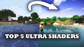 TOP 5 MEJORES SHADERS PARA MINECRAFT 114  Increible  LoMasterYT [upl. by Braynard669]