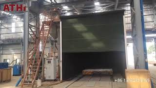 Sand blasting roomsand blasting booth [upl. by Anelyak]