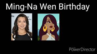 MingNa Wen Birthday [upl. by Naryt]