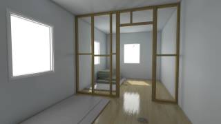 Build a partition wall in less than 30 seconds [upl. by Nodnar]