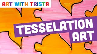 Tessellation Art Tutorial  Art With Trista [upl. by Shaikh810]