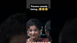 Prerana comedy timing 🤣😃 biggboss satishvoru funny preana [upl. by Zwart]