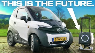 This Tiny Car Solves The BIGGEST Problem With Electric Vehicles [upl. by Mixam]