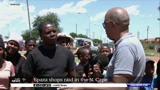 Northern Cape  SAPS and provincial government conduct raid of local spaza shops [upl. by Basham569]