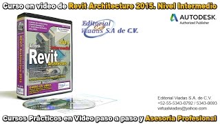 Revit 2015 Tutorial en Español  Curso Intermedio  Arquitectura 3D Avanzada  Render  Animacion [upl. by Rider800]