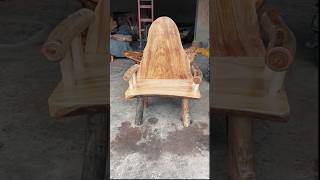 Antique king Seat wood woodenfurnituremaking furniture [upl. by Garin754]