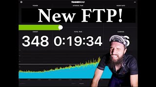 New FTP Ramp test using TrainerRoad and making Gains [upl. by Carisa]