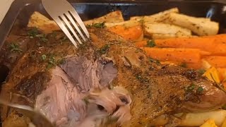 Leg of lamb Super Easy and delicious 😋 [upl. by Akenaj]