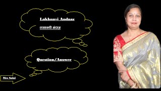 Lakhnavi Andaaz  लखनवी अंदाज़  QuestionAnswer  Class 10  Kshitij  Chapter 11  Mrs Saini [upl. by Acinoryt]