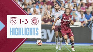 West Ham 13 Manchester City  Premier League Highlights [upl. by Ahtar]