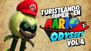 Turisteando en Super Mario Odyssey vol 4 Wooded Kingdom [upl. by Kalfas]