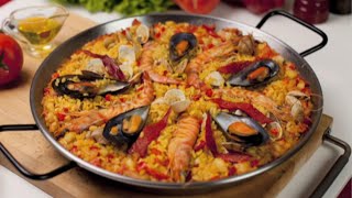 Comment faire la paella à la maison recette facile et rapide [upl. by Meri]