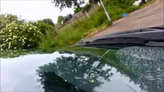 Bosch Wiper Blades Aerotwin Flat Wiper Blade Set A402S Squeaking Screeching Sound [upl. by Aerdnac77]