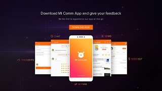 Mi Community India App now available [upl. by Hasin737]