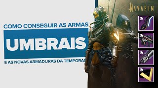 Destiny 2  Como funcionam os Engramas Umbrais e como conseguir as novas Armas e Armaduras [upl. by Lammaj204]