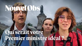 Dans la manifestation contre lextrême droite à Paris le Premier ministre de gauche idéal serait [upl. by Una846]