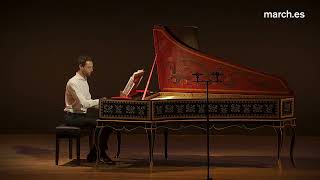 Bach BWV 976 C major from Vivaldi RV 265 E major Benjamin Alard harpsichord [upl. by Kendricks]