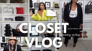 CLOSET TOUR  LOUIS VUITTON COLLECTION  IKEA PAX [upl. by Eliathan624]